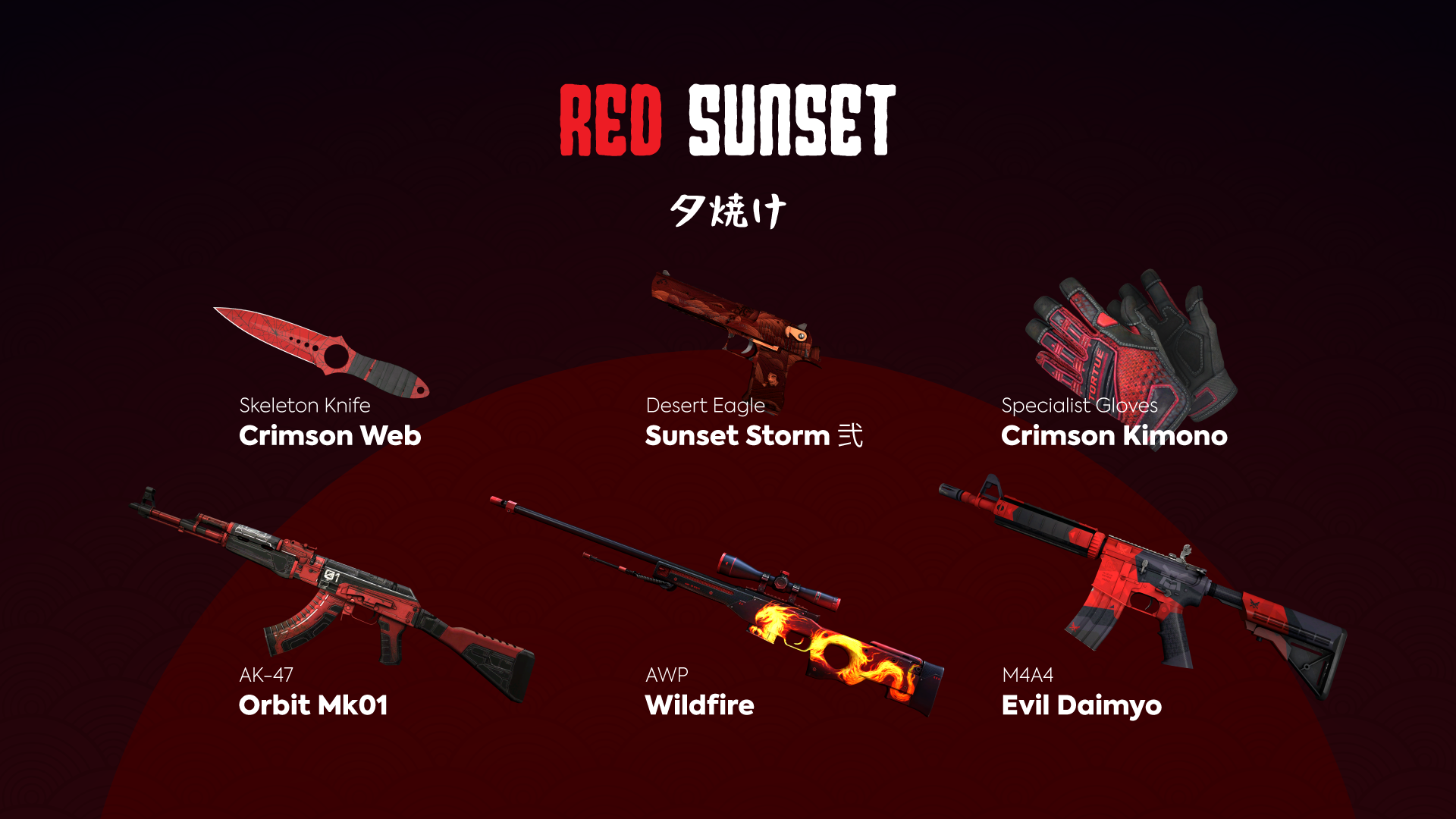 RED SUNSET 2020 | RED with KNIFE - CS.MONEY BLOG